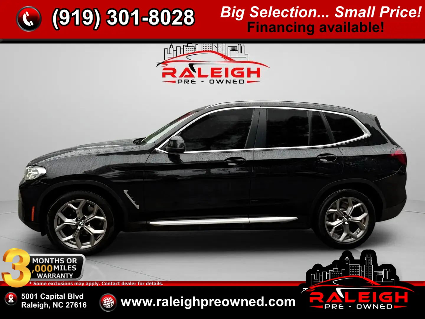 Used 2022 BMW X3 sDrive30i w/ Premium Package 2 image 1