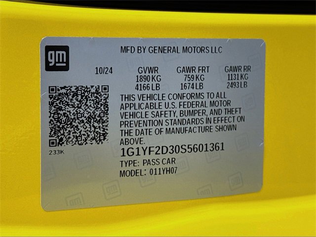 Used 2025 Chevrolet Corvette Z06 w/ Z07 Performance Package image 31