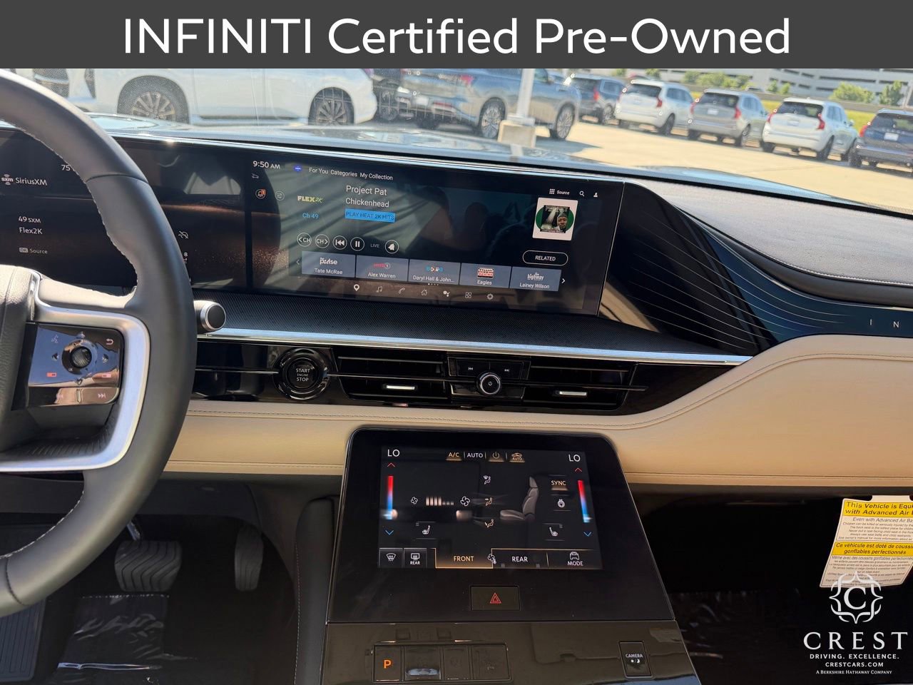Certified 2026 INFINITI QX80 Pure w/ Cargo Package RWD image 18