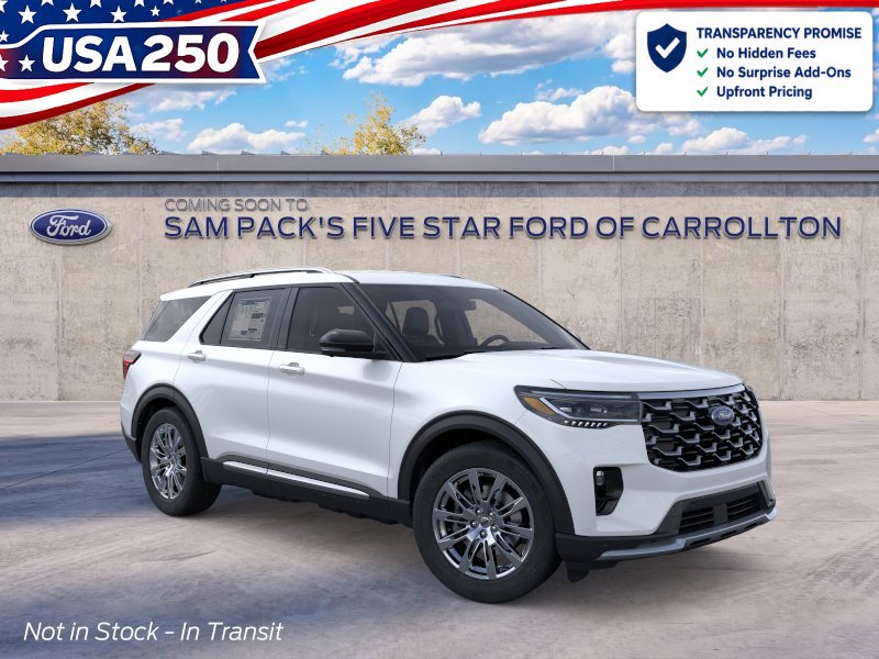 New 2026 Ford Explorer Platinum