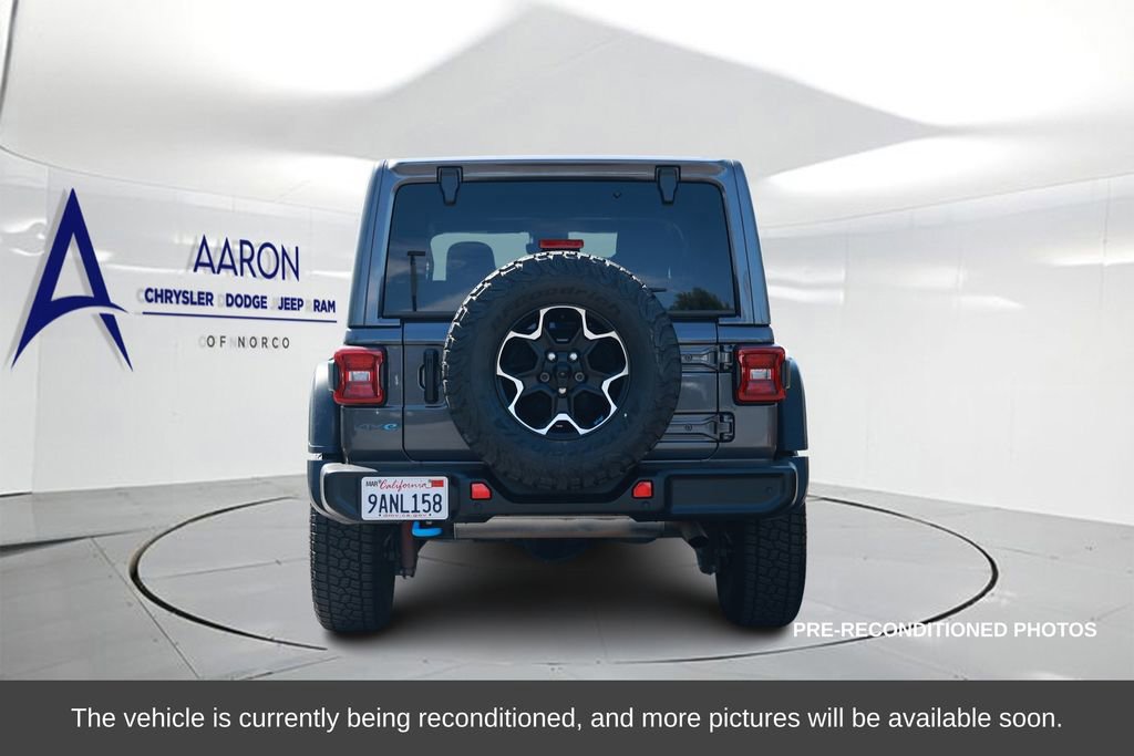 Used 2022 Jeep Wrangler Unlimited Rubicon 4xe w/ Safety Group image 3