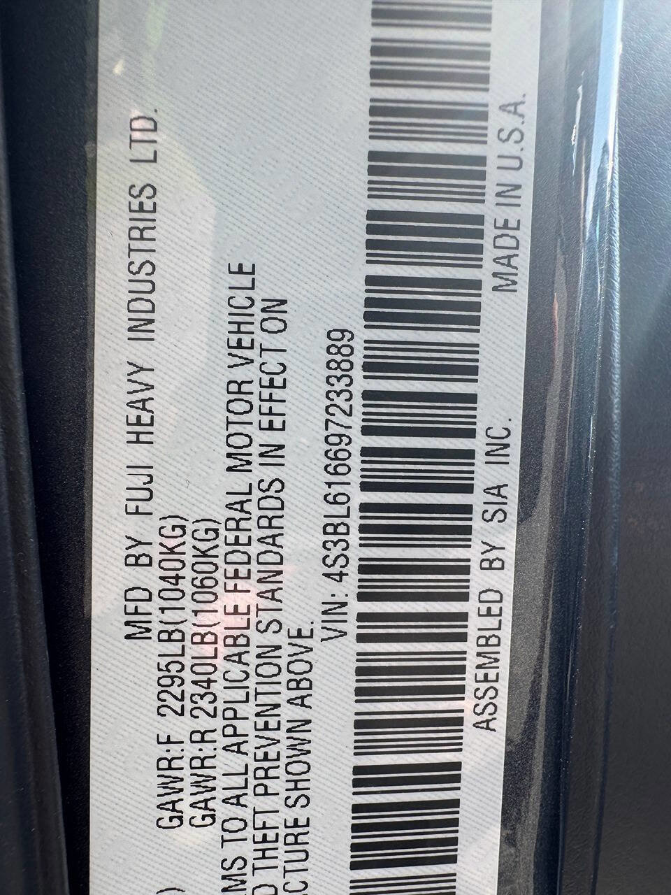 Used 2009 Subaru Legacy 2.5i Special Edition AWD/4WD image 16