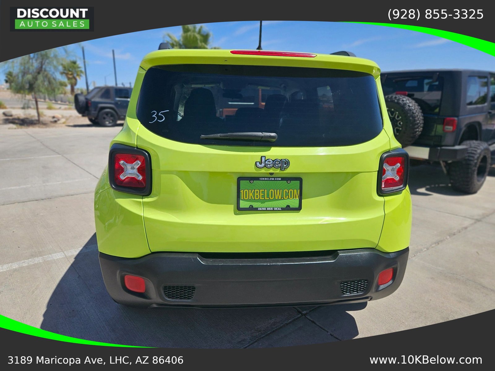 Used 2017 Jeep Renegade Sport w/ Power & Air Group FWD image 6
