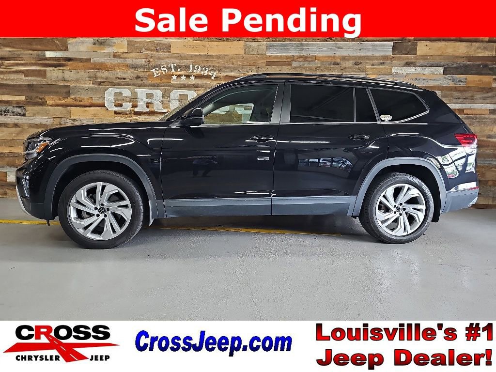 Used 2021 Volkswagen Atlas SE w/ Towing Package AWD/4WD image 1