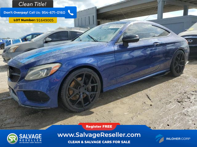 Used 2017 Mercedes-Benz C 300 Coupe image 1