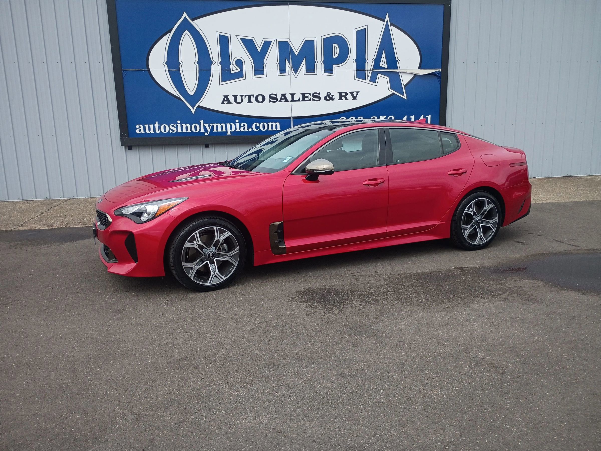 Used 2021 Kia Stinger GT-Line w/ Sun & Sound Package AWD/4WD image 1