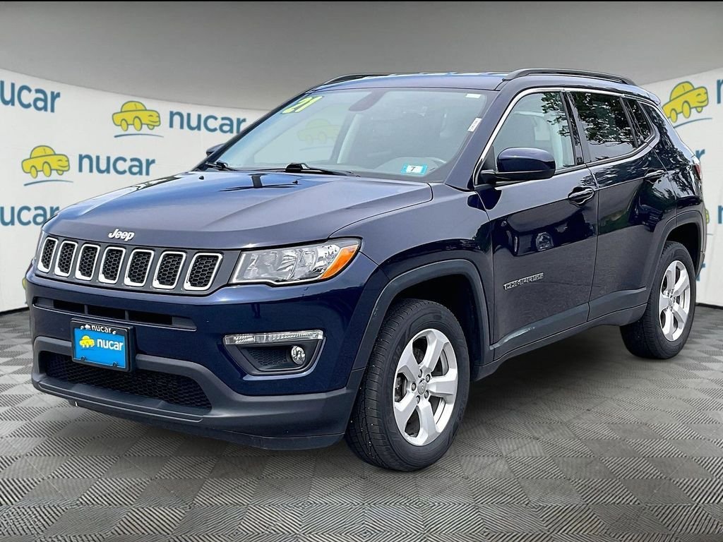 Used 2021 Jeep Compass Latitude w/ Convenience Group AWD/4WD image 3
