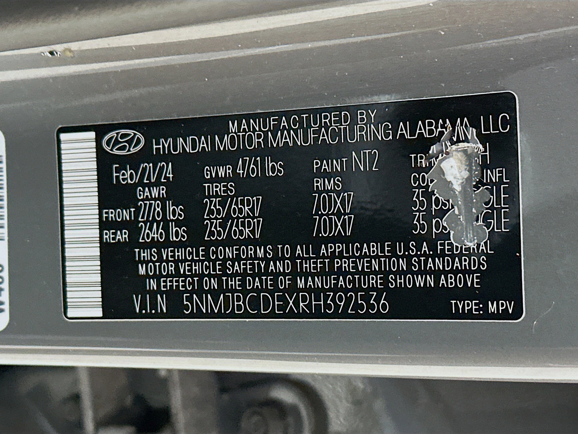 Certified 2024 Hyundai Tucson SEL image 30