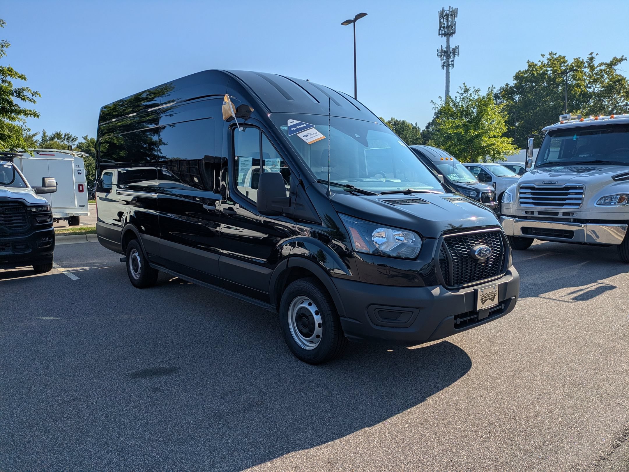 Certified 2023 Ford Transit 250 148 High Roof Extended w/ Load Area Protection Package RWD image 1