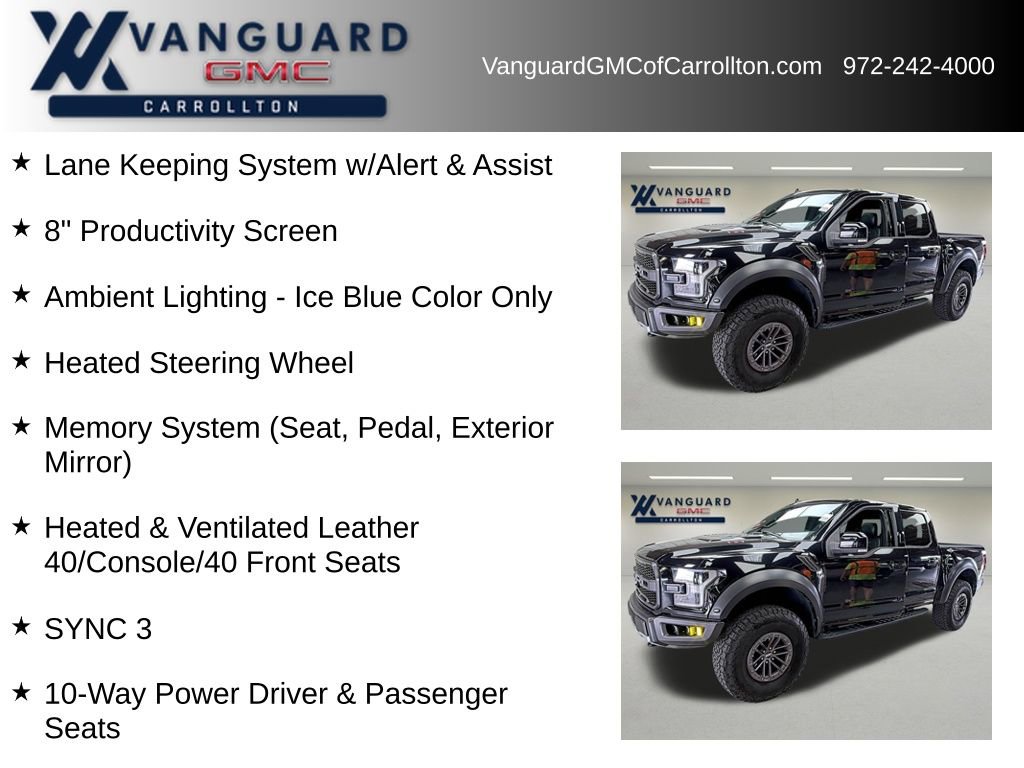 Used 2019 Ford F150 Raptor w/ Equipment Group 802A Luxury AWD/4WD image 10