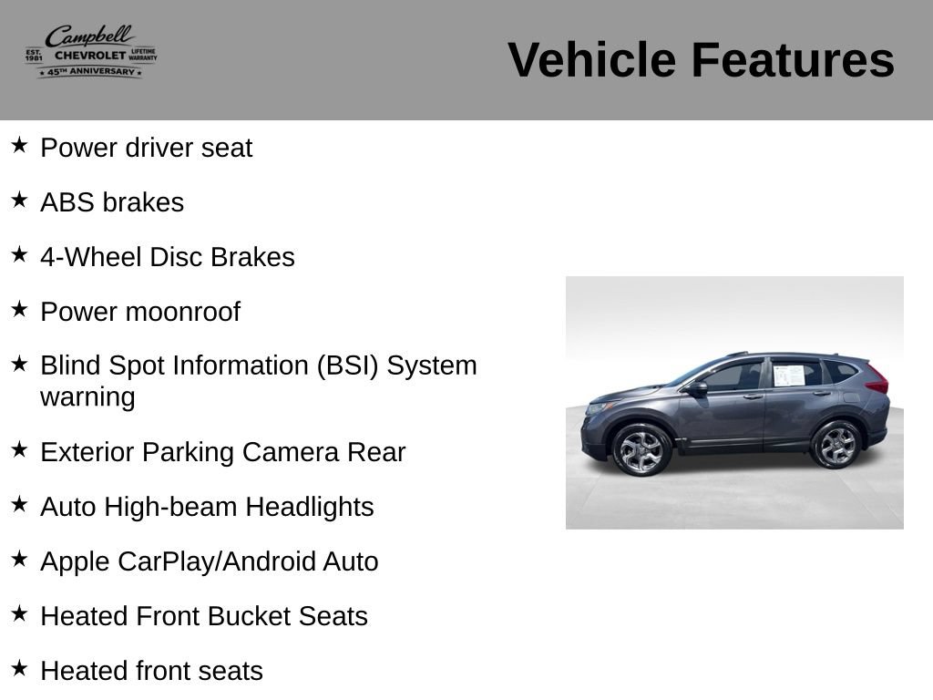 Used 2018 Honda CR-V EX image 5