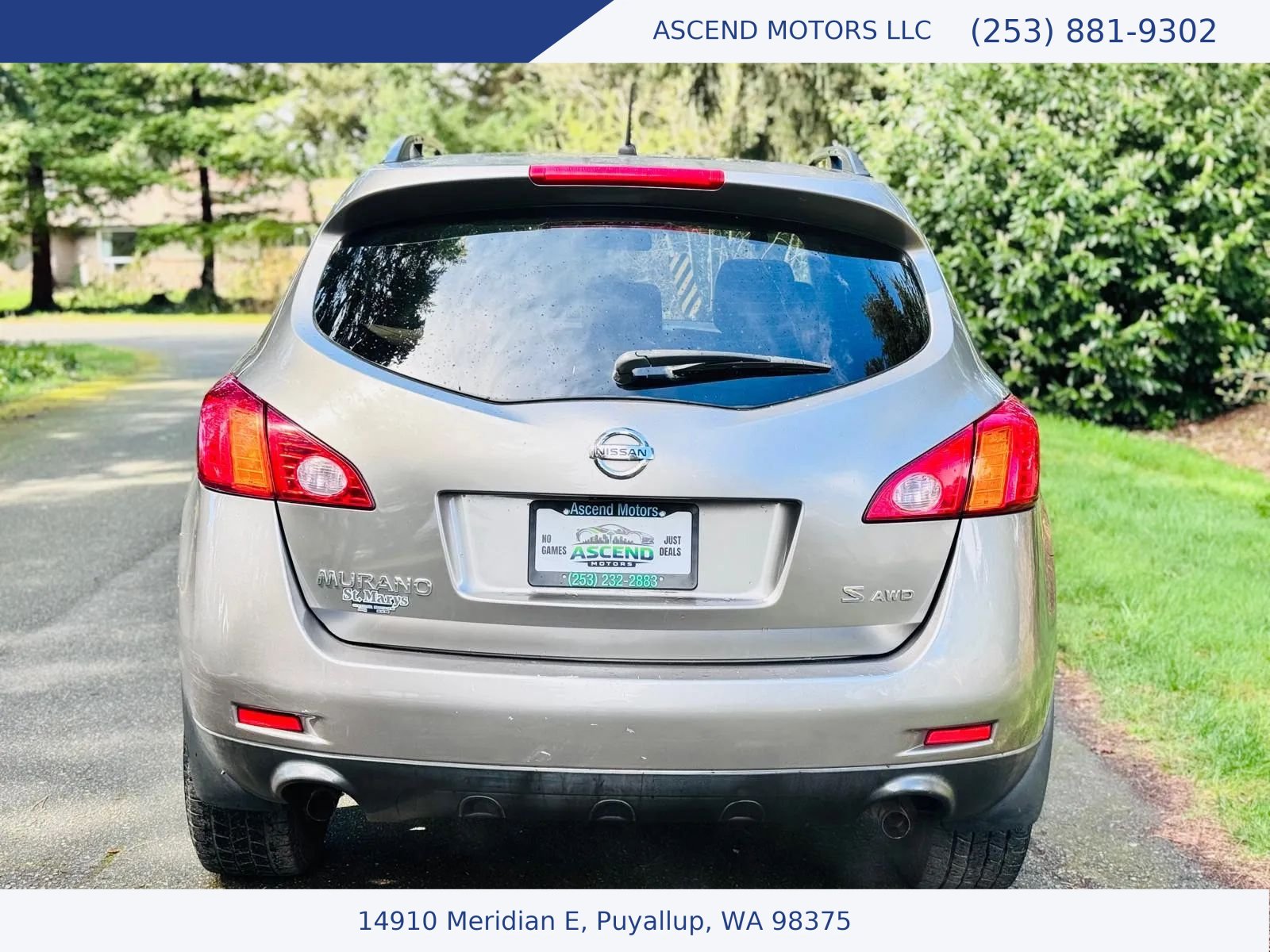 Used 2009 Nissan Murano S w/ Convenience Pkg AWD/4WD image 4
