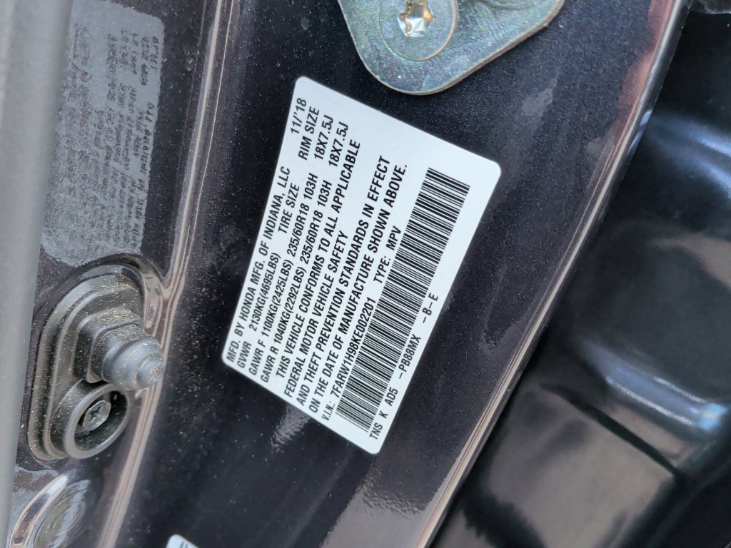 Used 2019 Honda CR-V Touring image 45