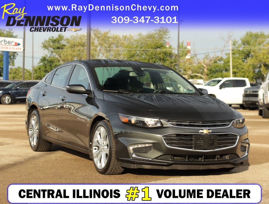 Used 2017 Chevrolet Malibu Premier w/ Premier Sun and Wheel Package FWD image 1