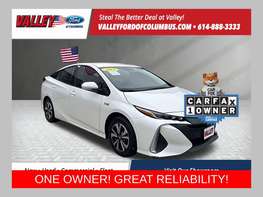Used 2018 Toyota Prius Prime Premium image 1