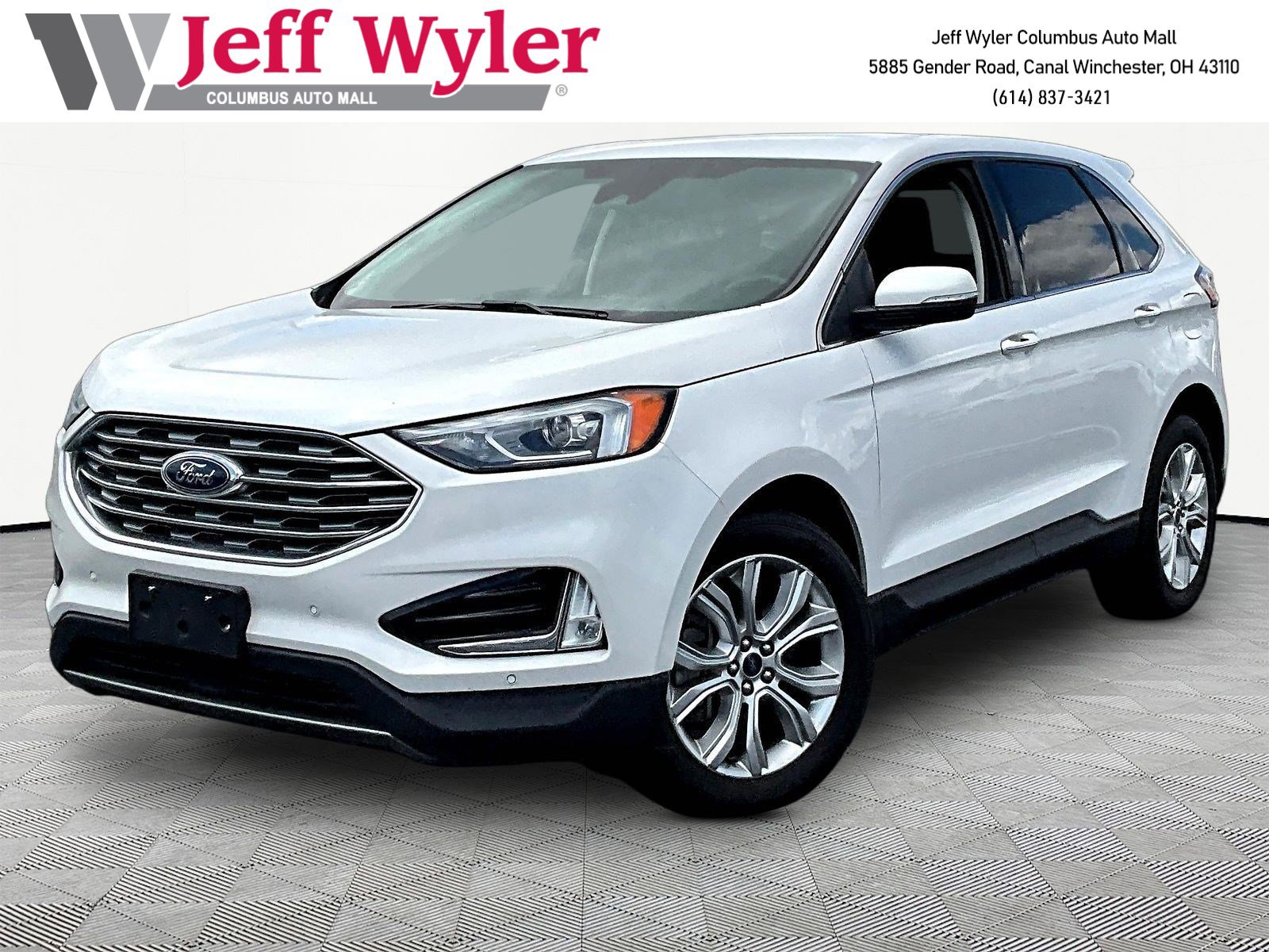 Used 2021 Ford Edge Titanium AWD/4WD video 1