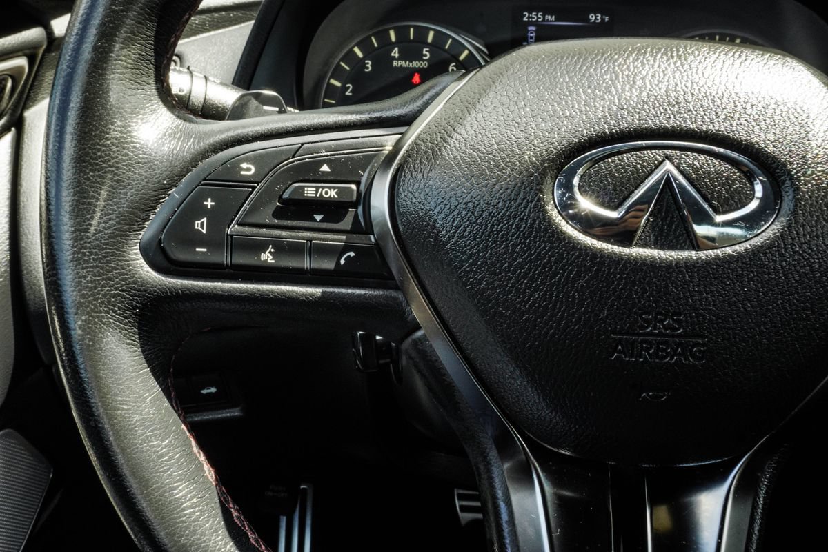 Used 2023 INFINITI Q50 Red Sport 400 w/ Black Opal Edition AWD/4WD image 31