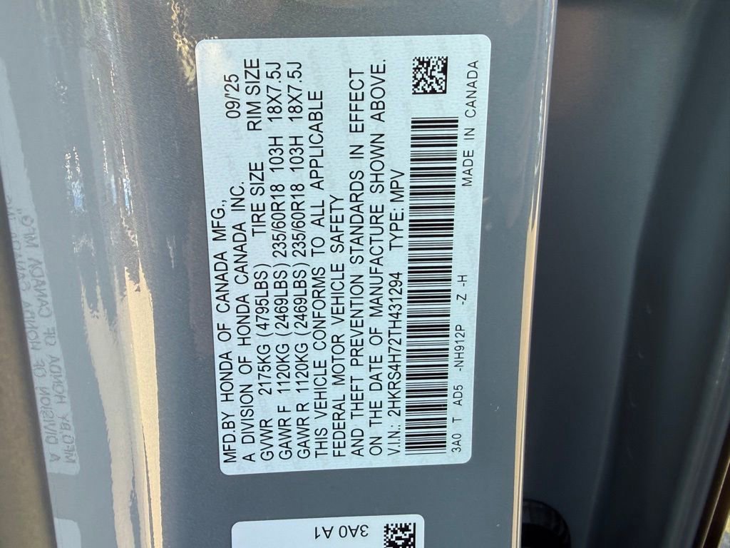 Certified 2026 Honda CR-V EX-L image 30