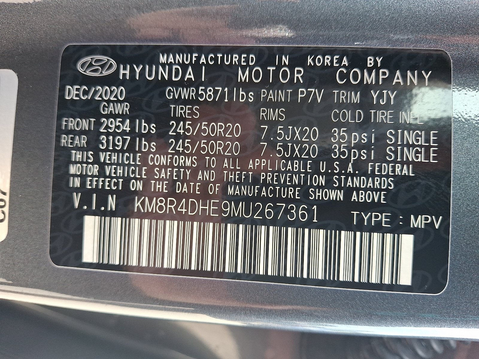 Used 2021 Hyundai Palisade SEL AWD/4WD image 28
