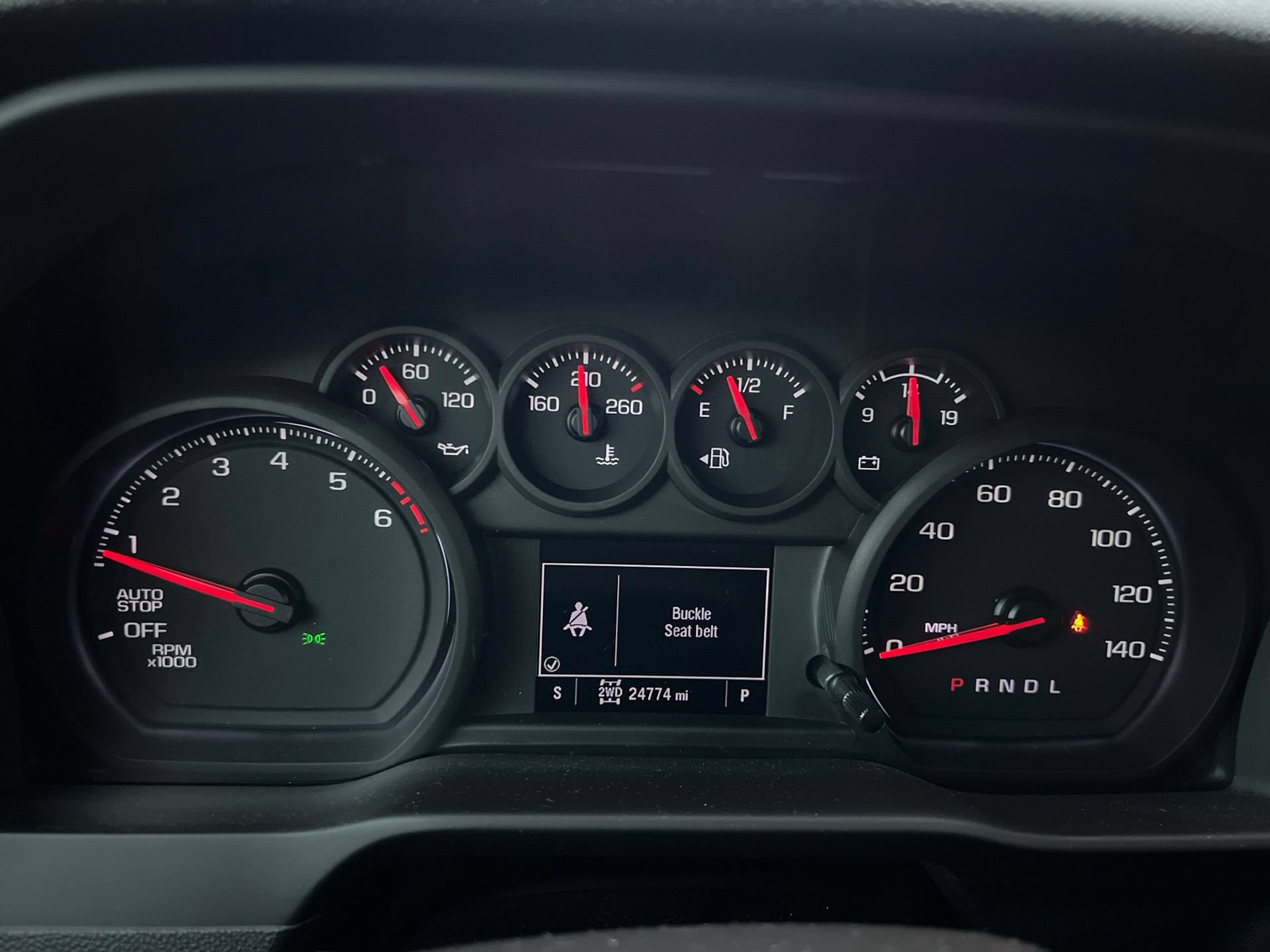 Used 2025 Chevrolet Silverado 1500 Custom Trail Boss w/ Turbomax Blackout Package AWD/4WD image 34