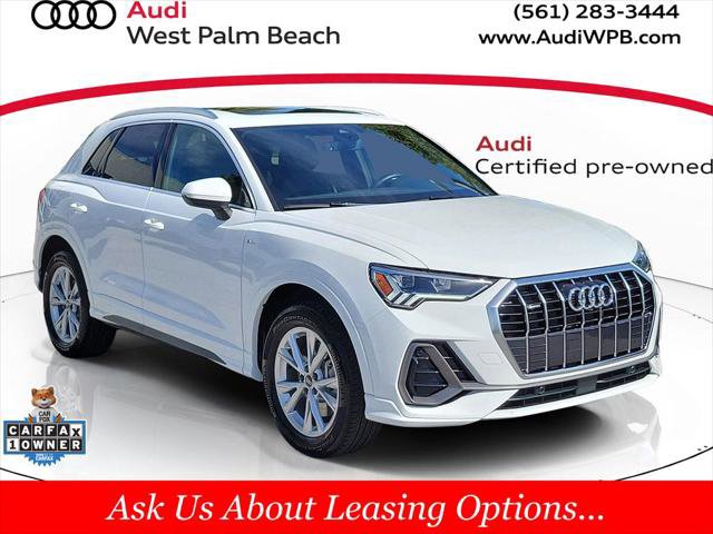Certified 2025 Audi Q3 2.0T Premium w/ Convenience Package AWD/4WD image 1