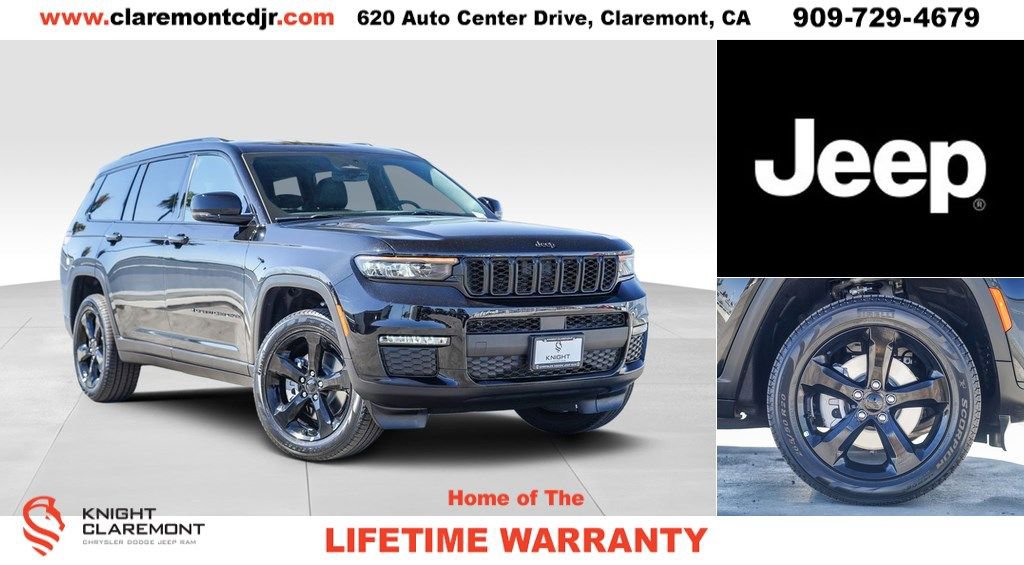 New 2025 Jeep Grand Cherokee L Limited w/ Black Appearance Package