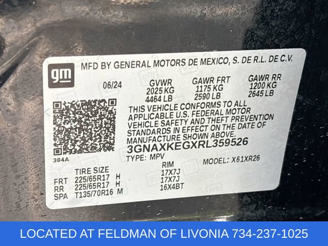 Certified 2024 Chevrolet Equinox LT FWD image 32