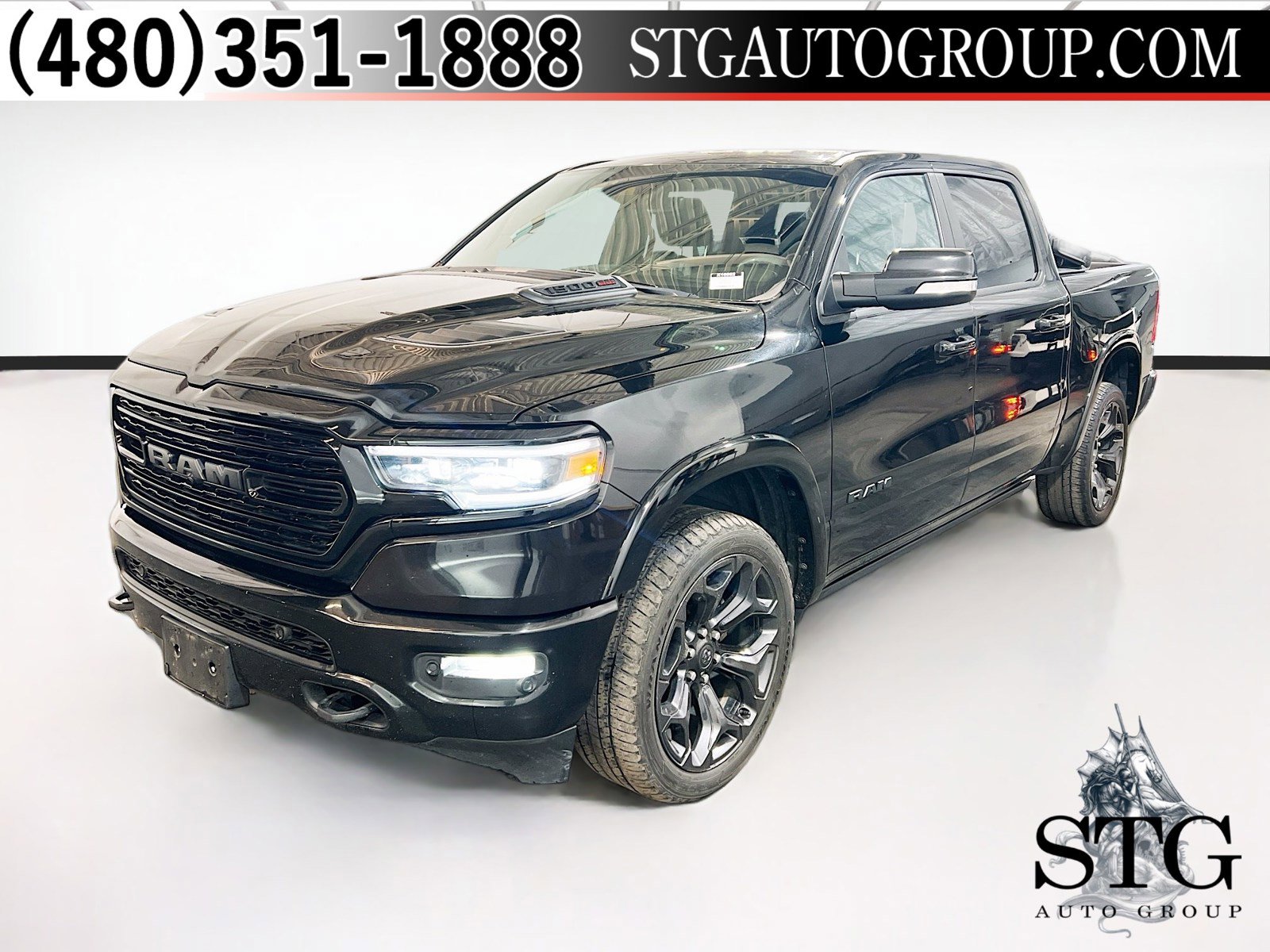 Used 2020 RAM 1500 Limited w/ Black Appearance Package image 1