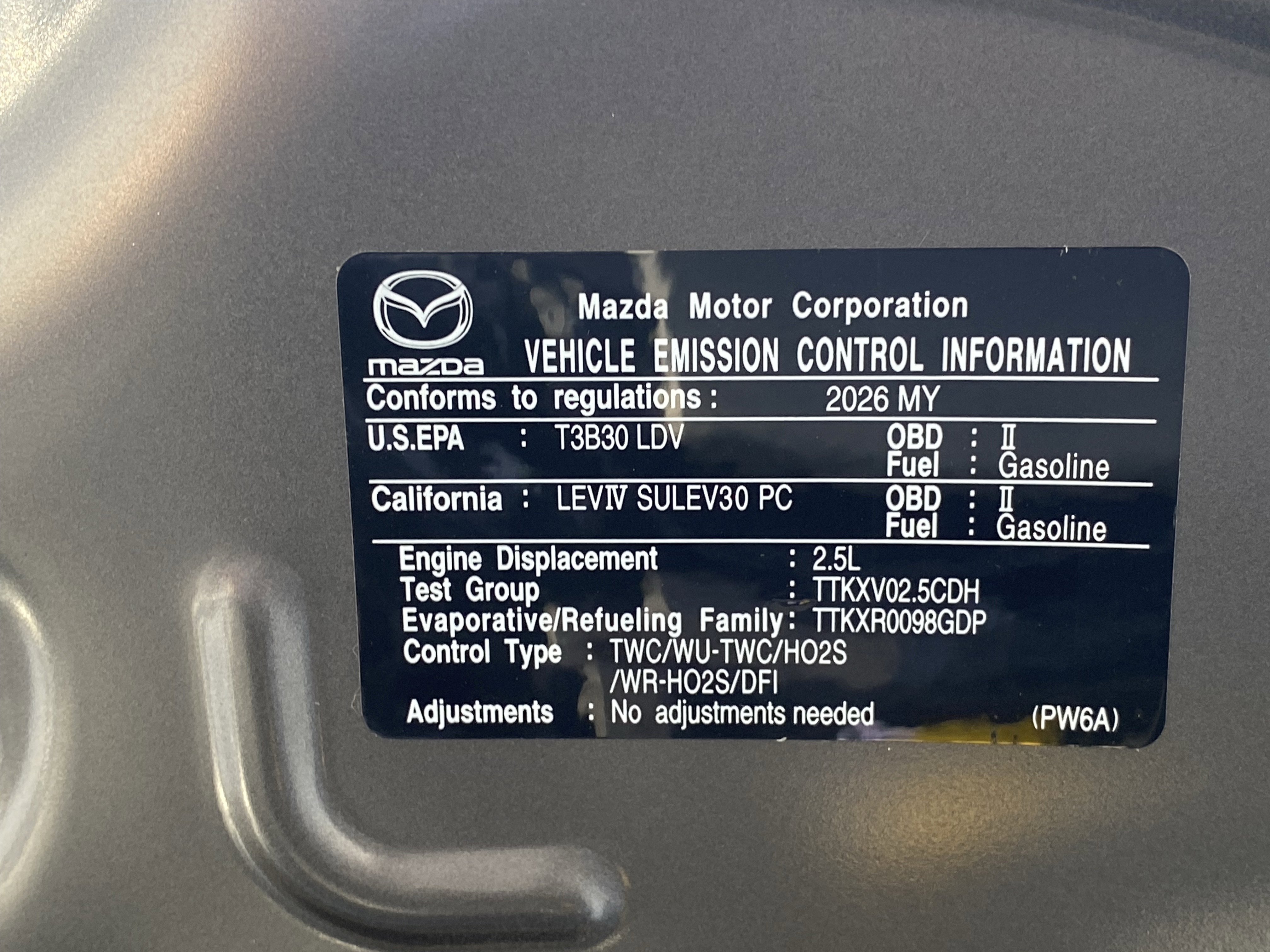 New 2026 MAZDA MAZDA3 s Sport image 34