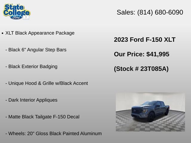 Used 2023 Ford F150 XLT w/ Equipment Group 302A High AWD/4WD image 6