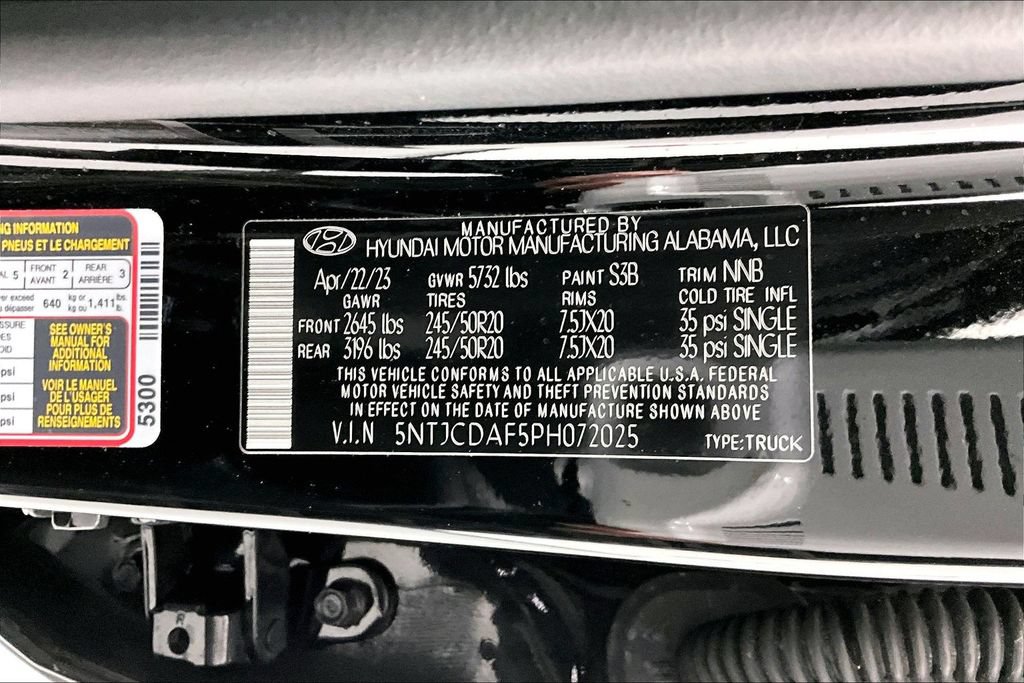 Certified 2023 Hyundai Santa Cruz Night AWD/4WD image 43