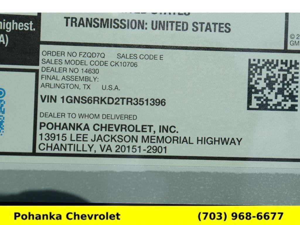 New 2026 Chevrolet Tahoe RST w/ Comfort Package AWD/4WD image 33