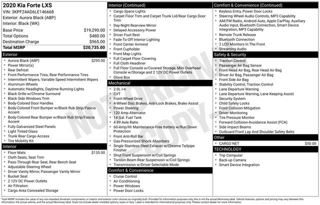 Used 2020 Kia Forte LXS image 23