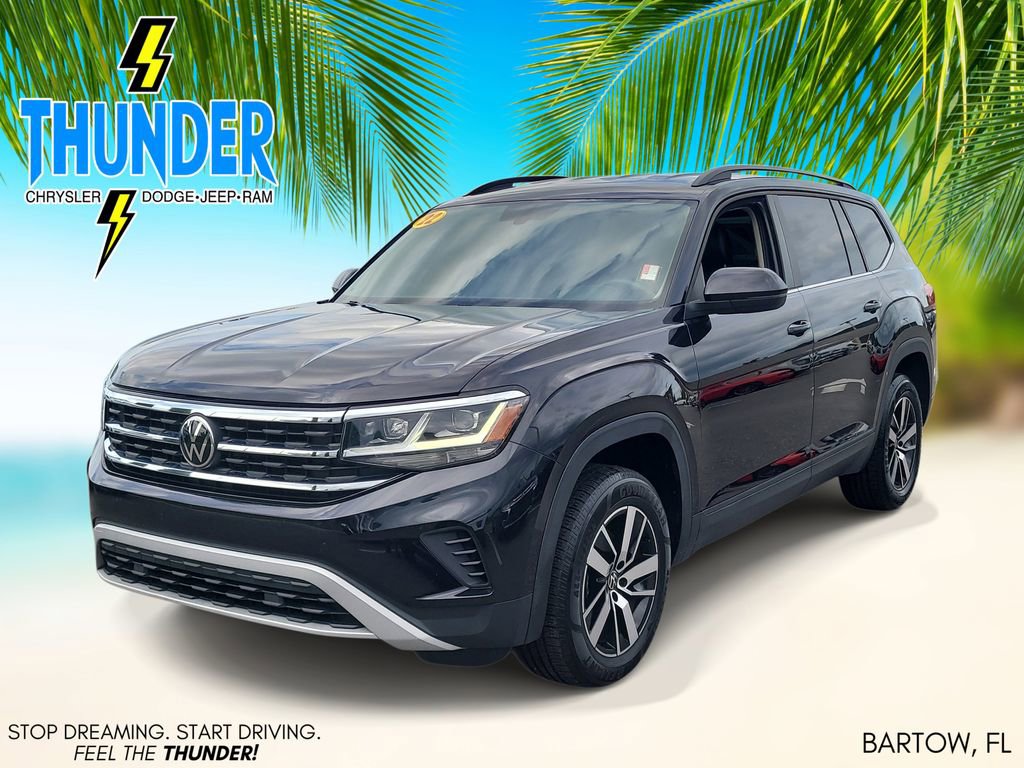 Used 2022 Volkswagen Atlas SE AWD/4WD image 2