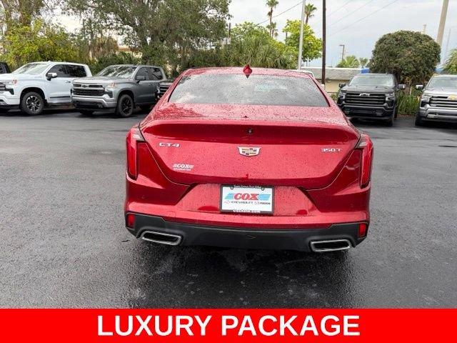 Used 2023 Cadillac CT4 Luxury w/ Sun And Sound Package RWD image 5