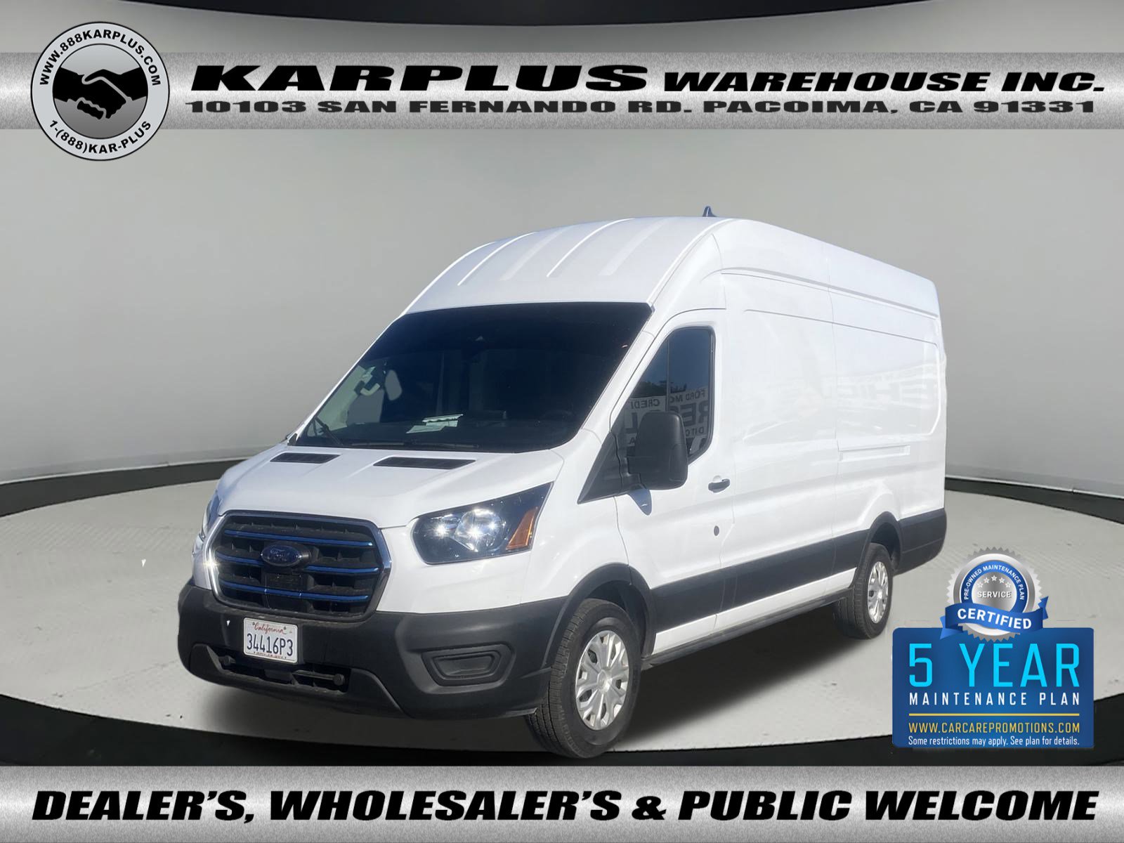 Used 2022 Ford E-Transit 148 High Roof Extended