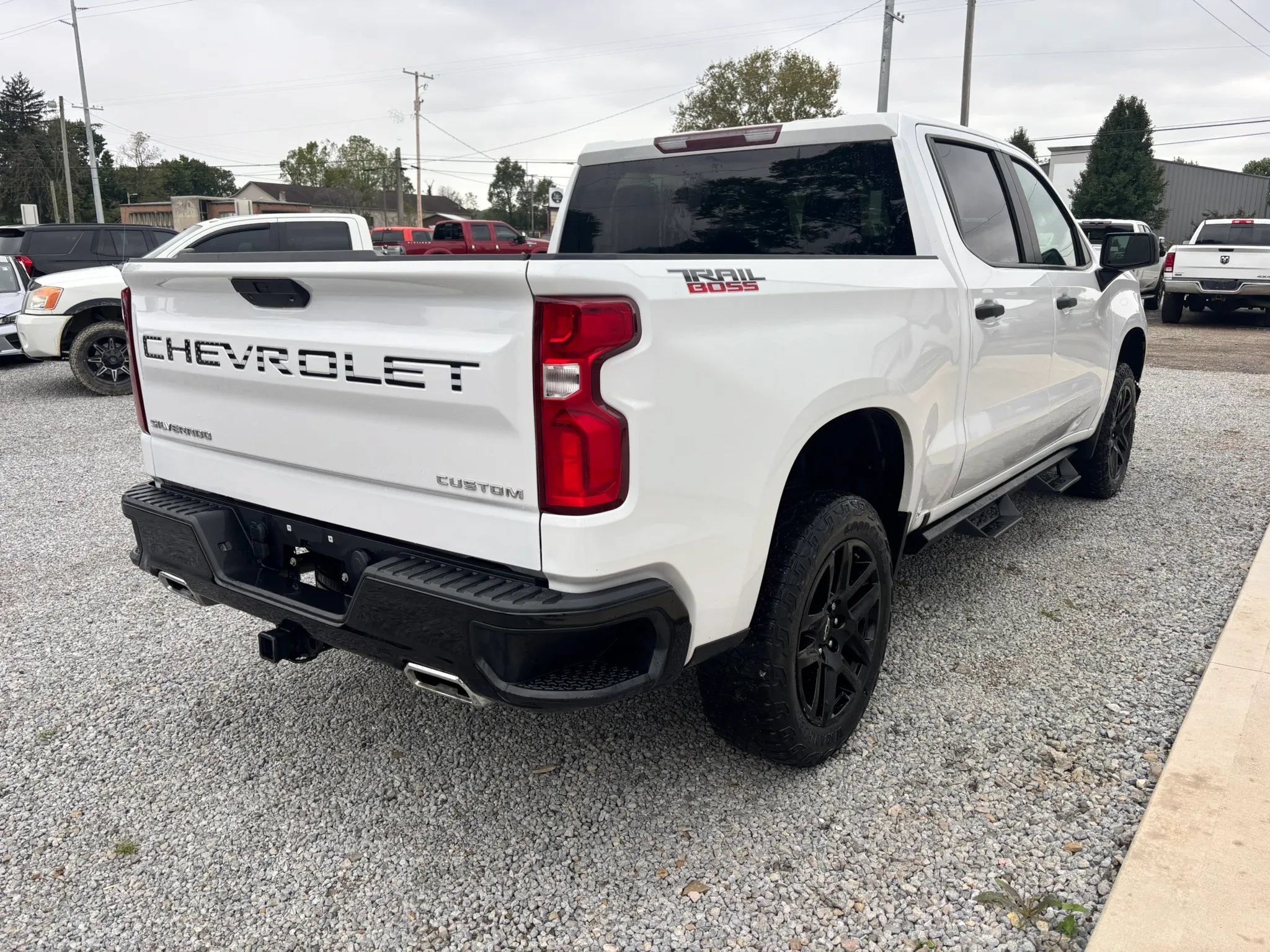 Used 2021 Chevrolet Silverado 1500 Custom Trail Boss w/ Safety Confidence Package AWD/4WD image 8