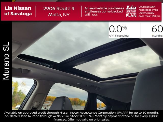 New 2026 Nissan Murano SL image 28