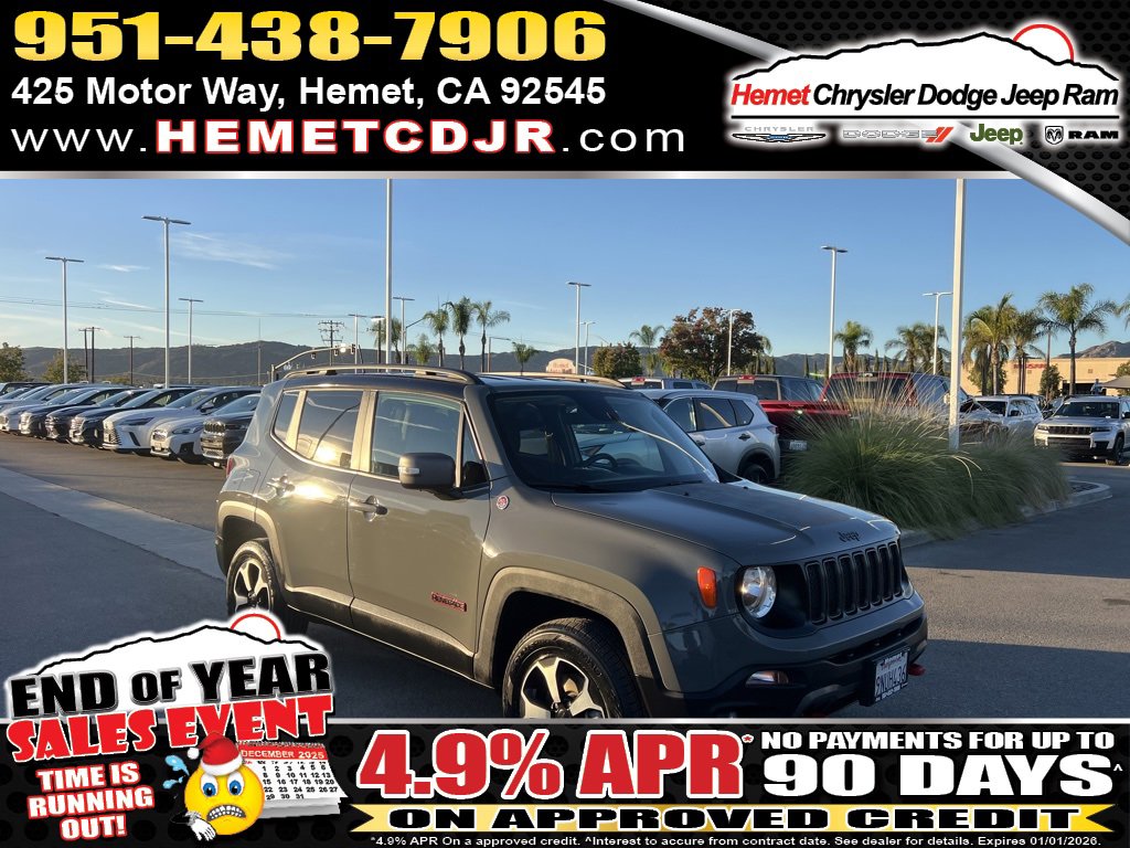 Used 2020 Jeep Renegade Trailhawk w/ Cold Weather Group