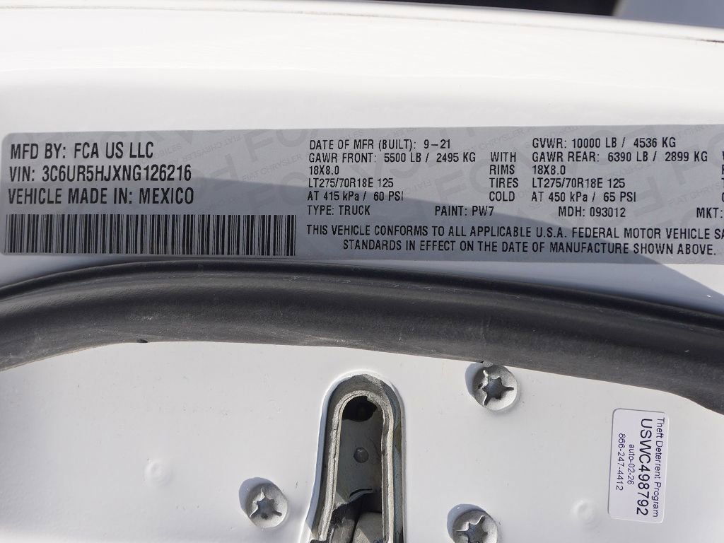 Used 2022 RAM 2500 Tradesman image 44