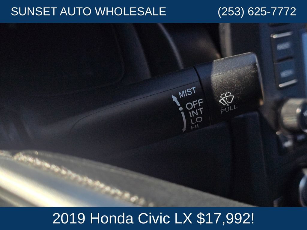 Used 2019 Honda Civic LX image 28