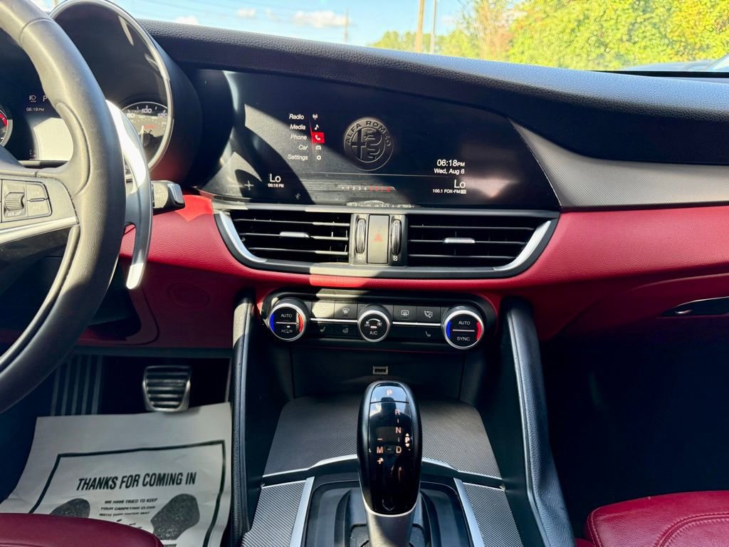 Used 2019 Alfa Romeo Giulia Ti Sport w/ Quick Order Package 22S Sport image 15