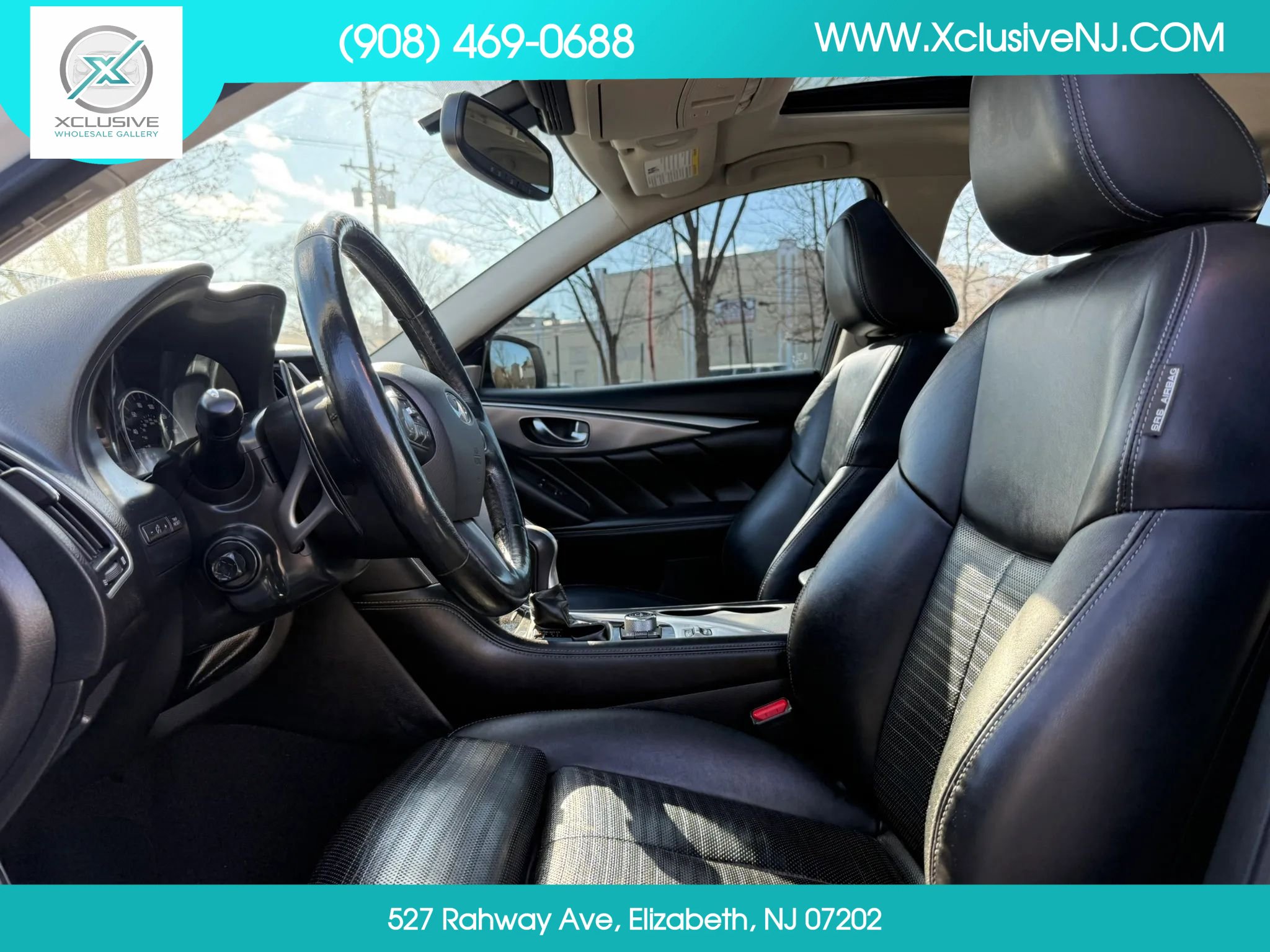 Used 2017 INFINITI Q50 Red Sport 400 image 8