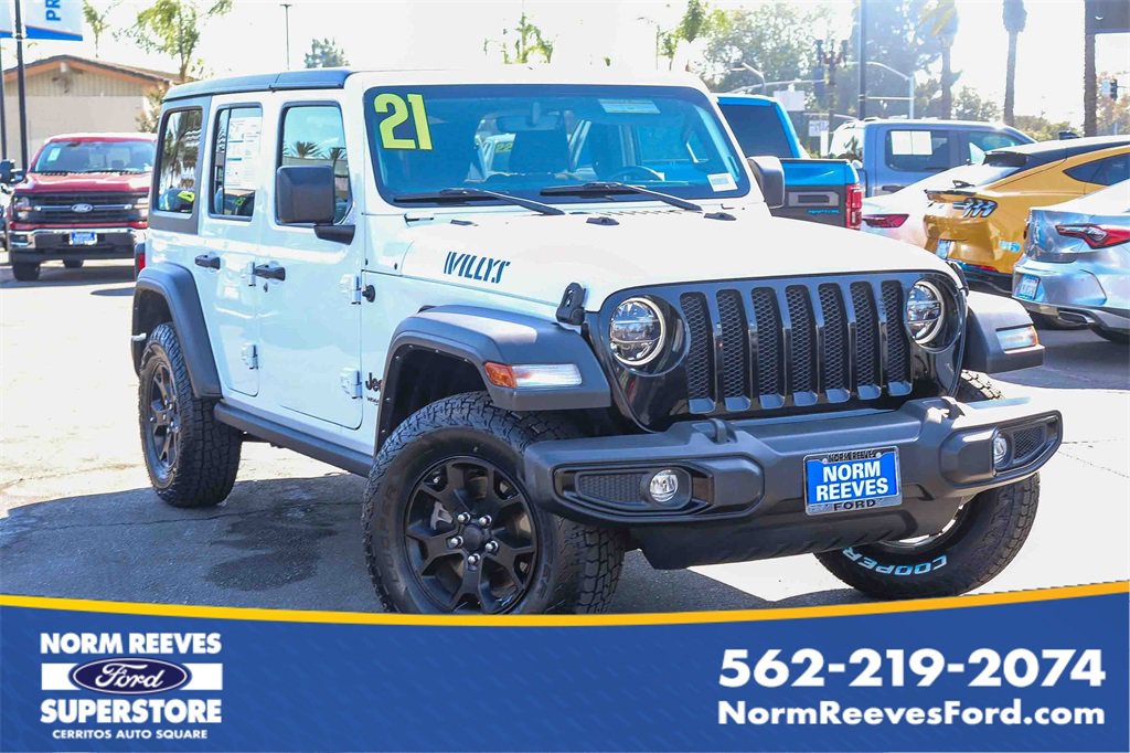Used 2021 Jeep Wrangler Unlimited Sport