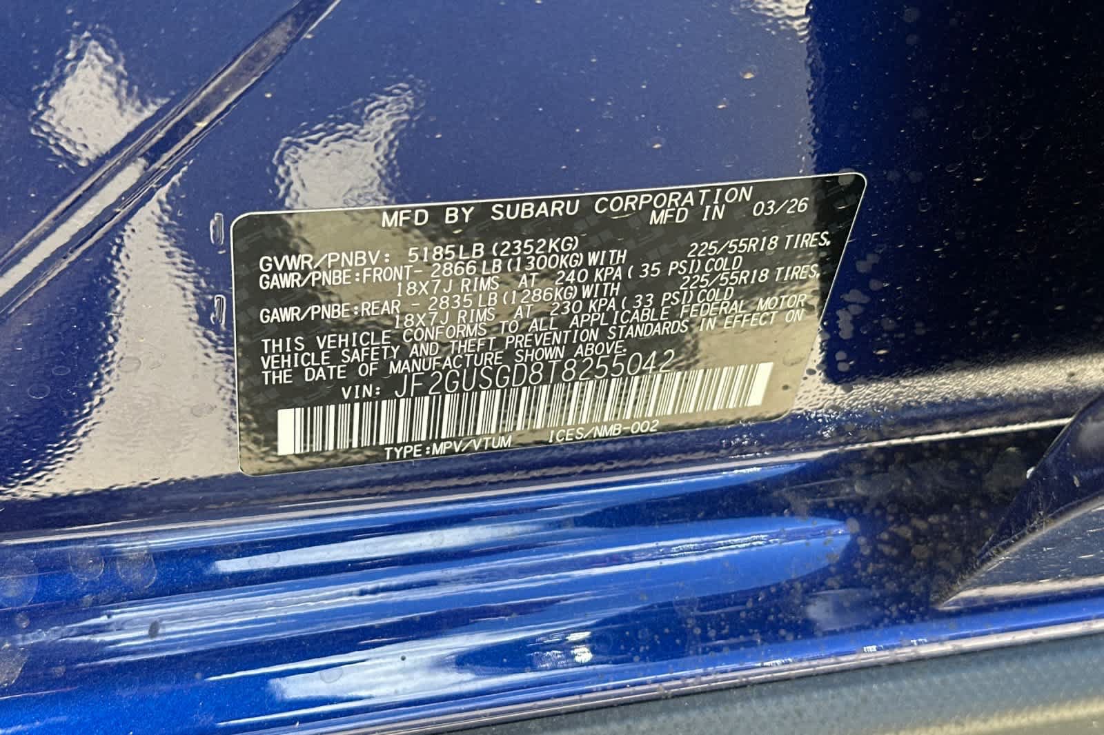 New 2026 Subaru Crosstrek 2.5i Sport w/ Crosstrek Mirror Package AWD/4WD image 33