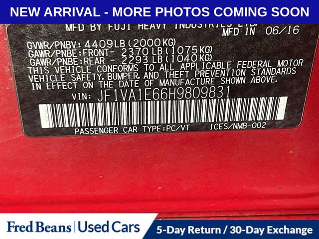 Used 2017 Subaru WRX Premium AWD/4WD image 14