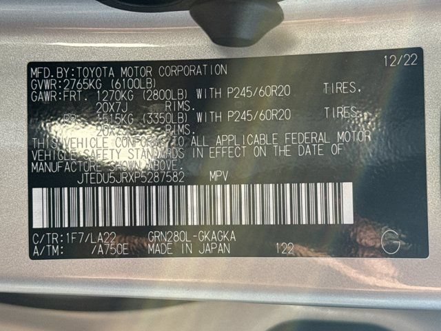 Used 2023 Toyota 4Runner Limited RWD image 30