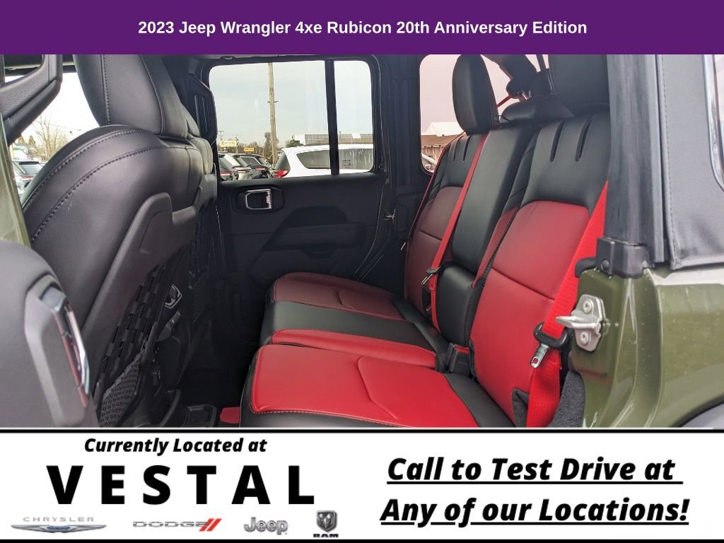 Used 2023 Jeep Wrangler Unlimited Rubicon 4xe image 25