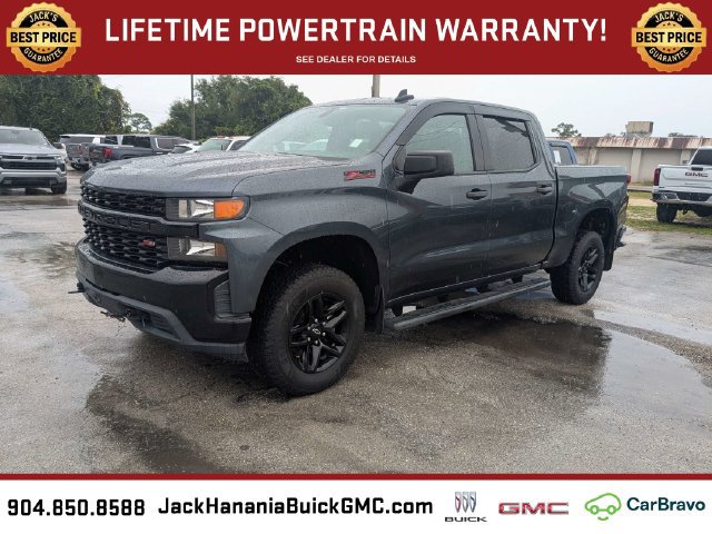 Used 2021 Chevrolet Silverado 1500 Custom Trail Boss w/ LPO, Dark Essentials Package AWD/4WD image 7
