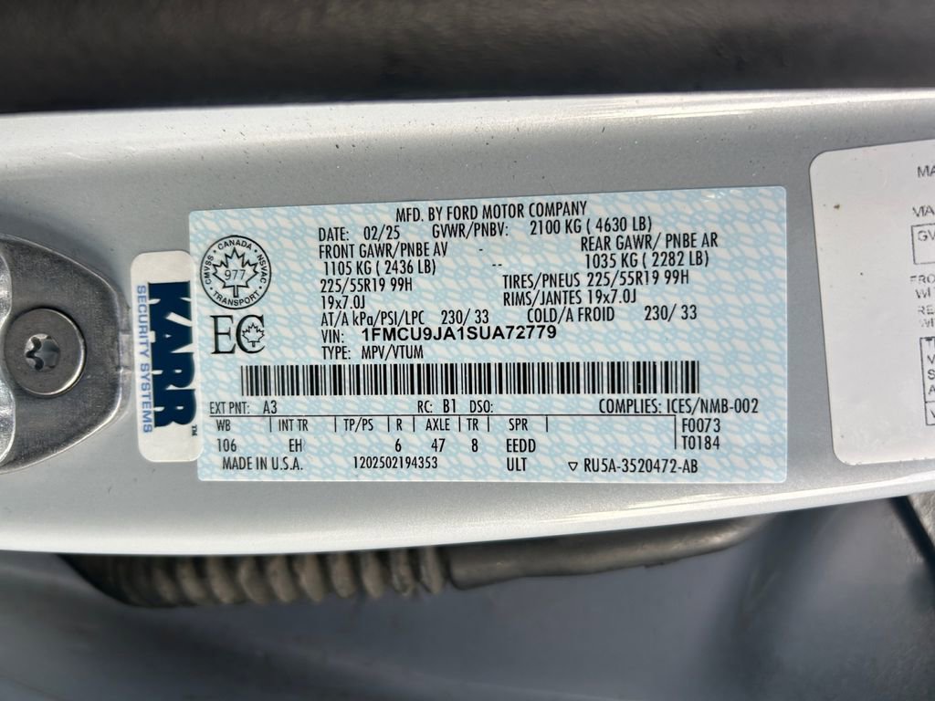 Used 2025 Ford Escape Platinum image 34